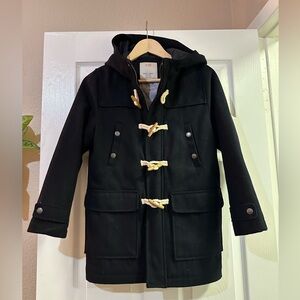 Zara boys  Navy Blue Toggle Coat with Hood